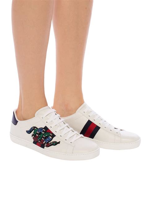 gucci snake chucks|gucci women's sneakers.